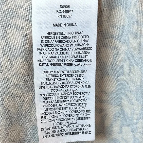 Boden Navy and Brown Floral Maxi Dress, Size 6 - Picture 12 of 12